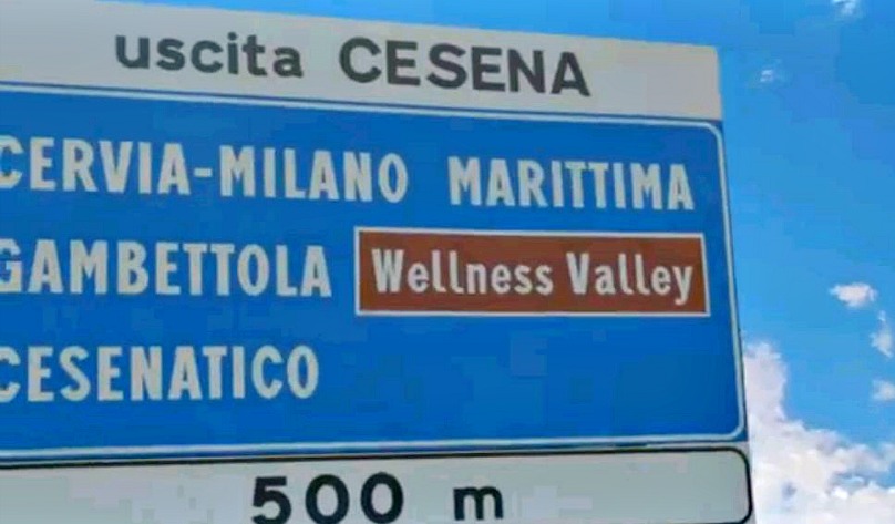 uscita autostrada wellness valley